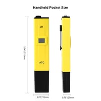 Nynelly Digitalni pH Mjerač olovka s LCD zaslonom - Tester kvalitete vode s automatskom kalibracijom u rasponu 0-14 za bazene, akvarije, H 2