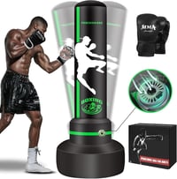 NZQXJXZ 180 cm Álló Boxzsák Felnőtteknek Kesztyűvel és Pumpa Edzéshez 1