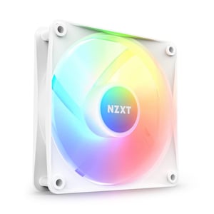 NZXT F120 RGB Core 120mm RGB ventilator za kućište s hub povezivanjem - bijeli