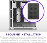NZXT RGB és ventilátor vezérlő 6 csatorna fekete - 2022 Control Hub 4
