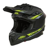 Motokrosová prilba O'NEAL C-SRS - neónovo žltá, veľkosť M - ABS škrupina, vyberateľné prateľné vnútro, optimálne vetranie, zapínanie Microlock 1
