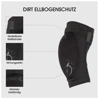 Chrániče lakťov O'Neal Dirt Elbow Guard V.23 - čierne - veľkosť S 3
