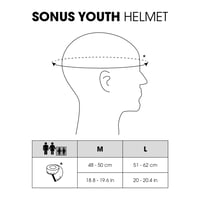 O'Neal Sonus Youth Crank gyerek MTB sisak - Multi - L-es méret 2