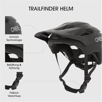 Cască MTB O'Neal Trailfinder Split - galben neon - mărimea S/M 3