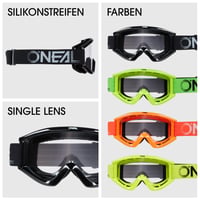 Motokrosové okuliare O'NEAL Unisex B-zero V22, 1 ks 4