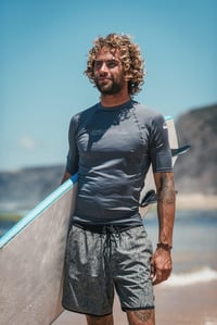 Pánske tričko s krátkym rukávom O'Neill Basic Skins s UV ochranou – biele, veľkosť L 3
