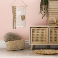 Decorațiune de perete Oairse Boho din macrame, model frunză cu ciucuri, realizată manual, kaki, pentru dormitor, camera copiilor sau sufragerie 3