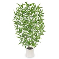 Plantă decorativă artificială din bambus Oairse în ghiveci - 120 cm 1