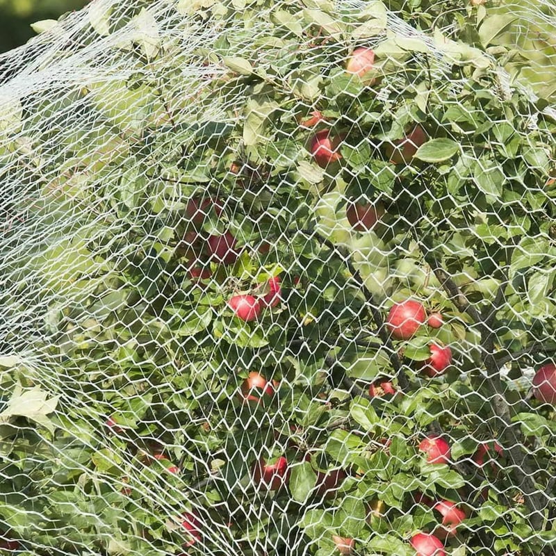 OAK Macskavédő Háló Erkélyre és Ablakra 15x15m - Sárga Biztonsági Háló Fúrás Nélkül, Erős Nejlon, Madárvédő Háló, Kerti Tóháló