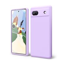 Silikónový kryt Oakxco pre Google Pixel 6A s ochranou fotoaparátu, tenké matné TPU ochranné puzdro pre dievčatá, nárazuvzdorný elegantný obal na telefón, orgovánovo fialová farba 1
