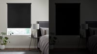 Rulou opac termoizolant OBdeco 80x160 cm (lățime material 76 cm), gri, fără găurire, certificat Oeko-TEX, protecție solară și intimitate pentru ferestre și uși 5