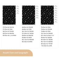 Rulou opac termoizolant OBdeco pentru fereastră de mansardă Velux, opacitate 100%, fără găurire, cu ventuze, model cu lună și stele, 96x120 cm, Y87/087 6