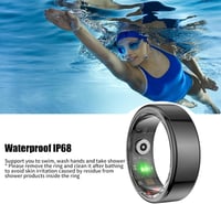 OBEST Okosgyűrű Fitness Tracker Szívritmus Véroxigén Alvásmonitor IP68 Vízálló 5