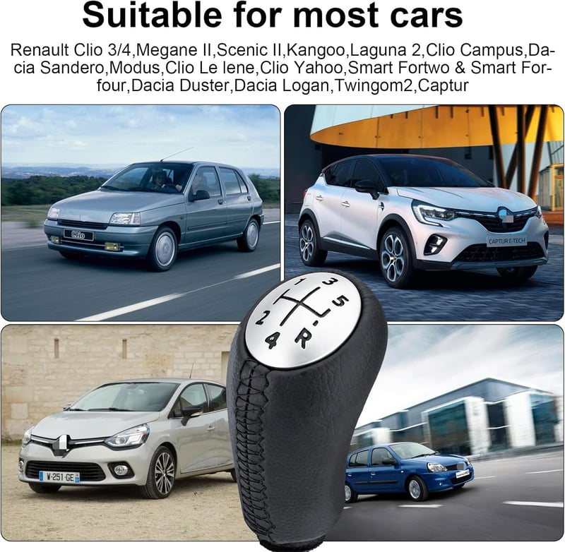 OBEST váltógomb Renault Clio 2 3 4 Megane Laguna Kangoo Scenic