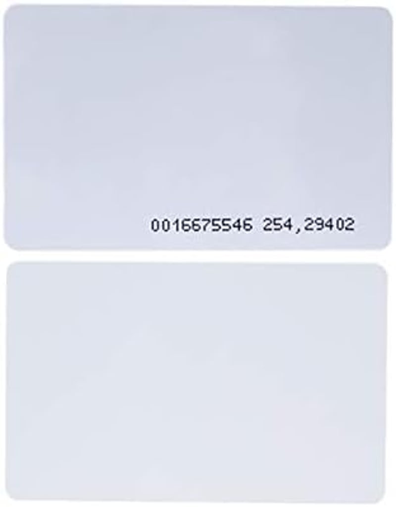 OBO HANDS RFID Proximity kártya 125 KHz ID-EM4100 100 db vékony ajtónyitó