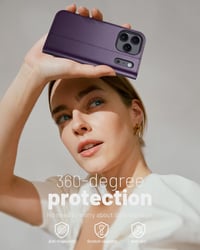 Puzdro OCASE pre iPhone 17 Pro Max (6,9 palca) – tmavofialový kryt na telefón, ochranné puzdro 7