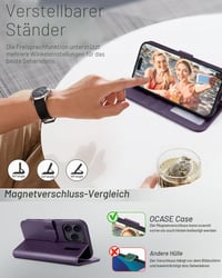Puzdro OCASE pre iPhone 17 Pro Max (6,9 palca) – tmavofialový kryt na telefón, ochranné puzdro 4