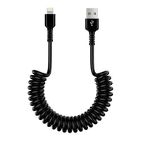 Ocbuo MFI Certified spirál USB-Lightning kábel iPhone 14/13/12/11 gyors töltéshez 1