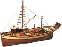 Occre Palamós 1:275 Méretarányú Hajómodell Építőkészlet Gyerekeknek - Tradicionális Színű Fém Vitorláshajó Makett 45,7 cm 8