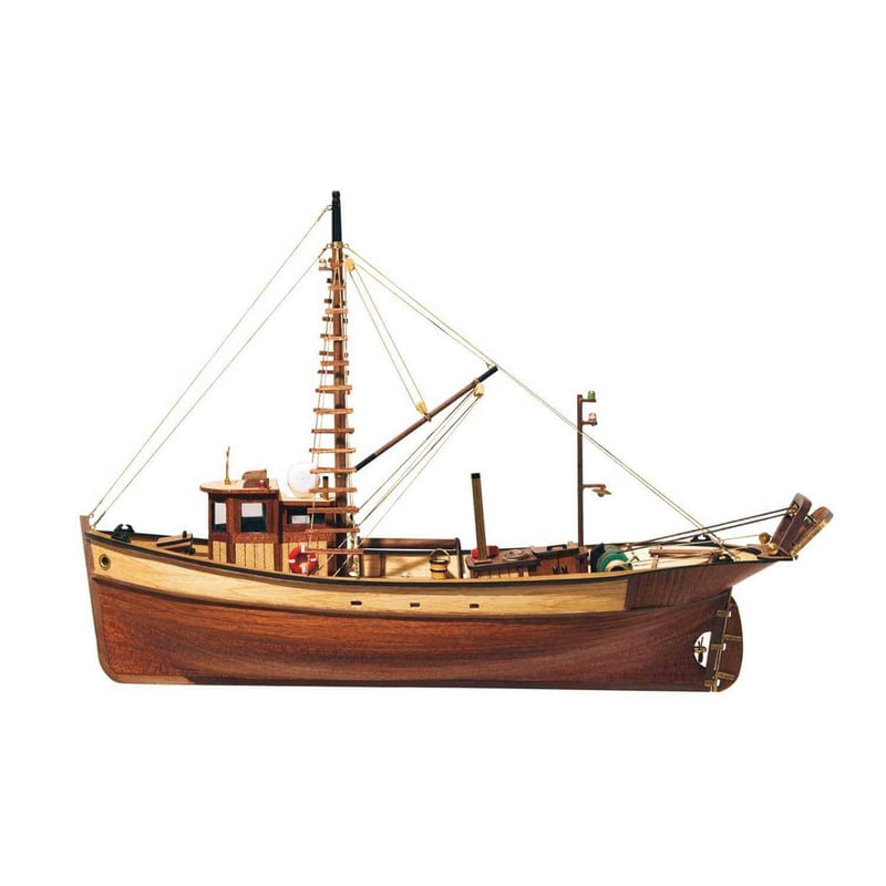 Occre Palamós 1:275 Model lode na zostavenie pre deti - Tradičná farebná kovová plachetnica, maketa 45,7 cm