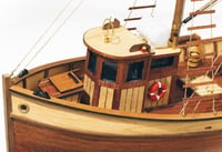 Occre Palamós 1:275 Méretarányú Hajómodell Építőkészlet Gyerekeknek - Tradicionális Színű Fém Vitorláshajó Makett 45,7 cm 5
