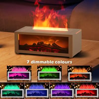 Occzin Flame Aroma Diffuser 150ml LED lánghatás 7 szín távirányító 2
