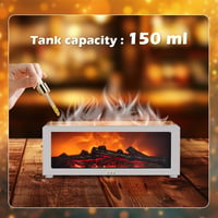 Occzin Flame Aroma Diffuser 150ml LED lánghatás 7 szín távirányító 5