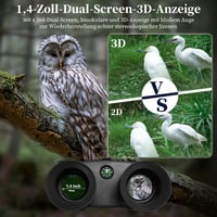 Ocellie Katonai Digitális Éjjellátó Készülék - Fejre Szerelhető, 2.5K Felbontás, 300m Látótávolság, 8X Zoom, 32GB Kártya, Vadászathoz 4