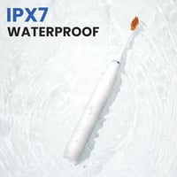 Elektrická zubná kefka Oclean Flow, sonická zubná kefka s batériou s výdržou 180 dní, 5 čistiacimi režimami, IPX7, s hlavicou DuPont, časovačom, biela 7
