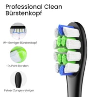 Set cadou periuță de dinți sonică Oclean X Lite albastră, 3 capete de rezervă, rezistentă la apă IPX7, 5 programe de curățare, temporizator, etui de călătorie 9