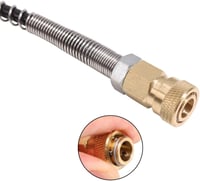 Ocnvlia M18X1.5 PCP tartály töltőadapter 6000 PSI dupla manométerrel 8