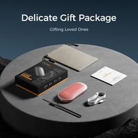 OCOOPA Tölthető Kézmelegítő 5200 mAh - Elektromos Zsebmelegítő és Powerbank Fehér-Rózsaszín - Túrázáshoz, Vadászathoz, Kültéri Sportokhoz 7
