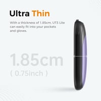 OCOOPA Tölthető Kézmelegítő Szett, 2db Mágneses Hordozható Fűtőtest, 5000mAh, Zsebméretű, 3 Fokozatú Fűtés 53°C-ig, Téli Túrázáshoz, Síelésh 5