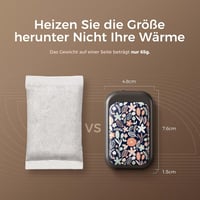 OCOOPA UT4 Young Mágneses Kézmelegítő Szett, 5000 mAh, Ultrakompakt, Vízálló, Újratölthető, Gyors Felfűtésű, Téli Túrázáshoz, 2 db 9
