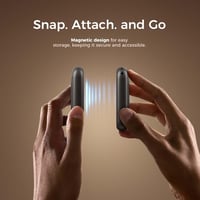 OCOOPA UT4 Young Mágneses Kézmelegítő Szett, 5000 mAh, Ultrakompakt, Vízálló, Gyors Felfűtésű, USB-s Tölthető Kézfűtő Téli Túrázáshoz, 2 db 4