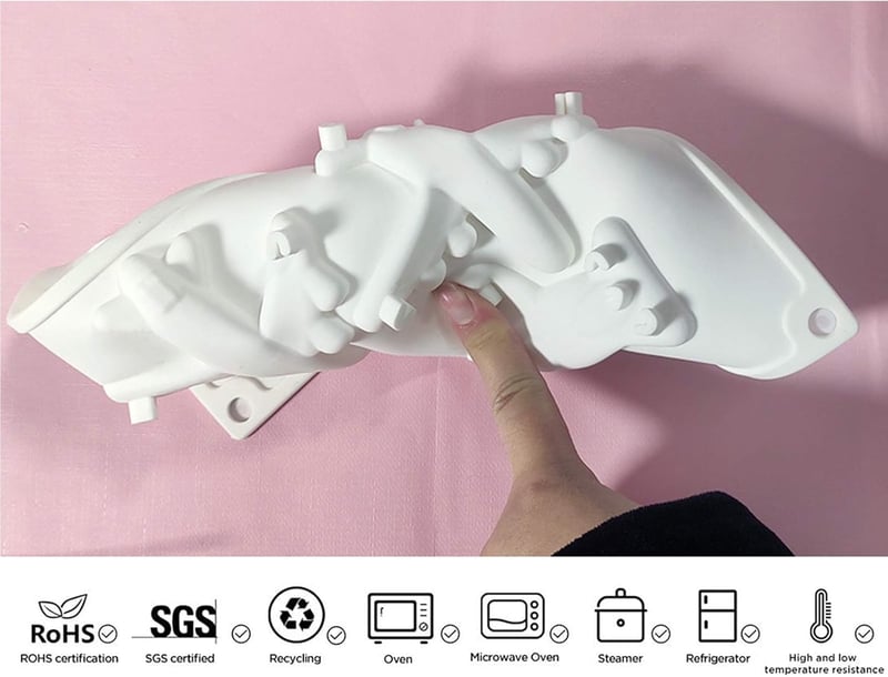 OCPO KITCHEN Szilikon Repülőgép Sütőforma 3D Torta Mousse Sütemény Csokoládé Forma Tapadásmentes BPA Mentes