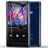 MP3 prehrávač ODEJOI 163 GB s WiFi a Bluetooth, 4,5-palcový dotykový displej, Android 13, Spotify, Amazon Music, Deezer, FM rádio, Obchod Play 1