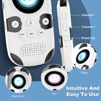 ODEJOI gyerek MP3 lejátszó Bluetooth 5.3 panda mintás - 64 GB 5
