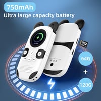 ODEJOI gyerek MP3 lejátszó Bluetooth 5.3 panda mintás - 64 GB 4