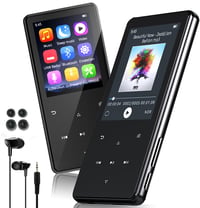 MP3 prehrávač ODEJOI, Bluetooth 5.3, 64 GB, 2,4-palcový displej, dotykové tlačidlá, reproduktor, kovové telo, HiFi zvuk, FM rádio, čítačka e-kníh, podpora kariet do 128 GB 9