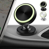 Oderra mágneses autós telefontartó 360° forgatható 2db fekete-ezüst 1
