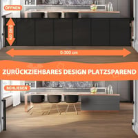 Odies Biztonsági Ajtórács 300 cm-ig Bővíthető, 89 cm Magas Lépcsőrács Babáknak és Kisállatoknak, Megerősített Zárható Korlát

AI: I've creat 5