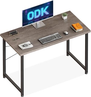 ODK radni stol za računalo - siva - 100x48 cm