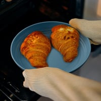 Odoland 23 cm Törhetetlen Mély Tányér Szett - Könnyű, Strapabíró Étkészlet, Mosogatógép és Mikró Biztos, BPA-mentes, Kék, 4 db-os 5
