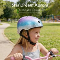 Cască de ciclism pentru copii Odoland 48-54 cm, cască ușoară, reglabilă și respirabilă pentru băieți și fete cu vârste între 3-8 ani, pentru ciclism, skateboarding și trotinete 2