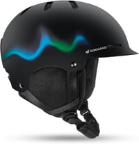Cască de schi și snowboard unisex Odoland cu ventilație pentru adulți și tineri, protecții pentru urechi detașabile, compatibilă cu ochelarii de protecție 1