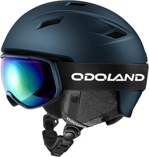 Odoland Sísisak és Síszemüveg Szett S (52-55cm) Sötétkék UV400