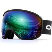 Odoland skijaške naočale za odrasle - sferične naočale za snowboard sa UV zaštitom, kompatibilne s kacigom, zrcalna leća s premazom protiv magljenja 1