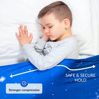 ODOXIA Súlyozott Takaró Csillag Mintával - Nyomásterápiás Érzékszervi Takaró Felnőtteknek, Szorongás és ADHD Enyhítésére, Relaxációhoz 5