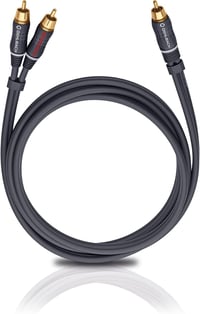 Oehlbach BOOOM! 800 subwoofer Y-cinch kábel - antracit - 8 m 6